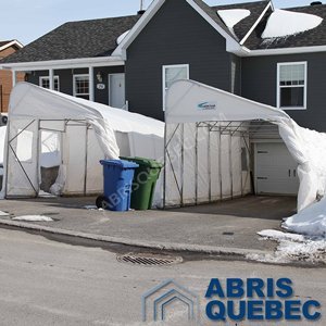 Toiles de remplacement Abri Monopente Harnois | Abri simple 10' 6" de large