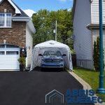 Toiles de remplacement Abri Plus 12 Harnois | Abri simple 12' de large