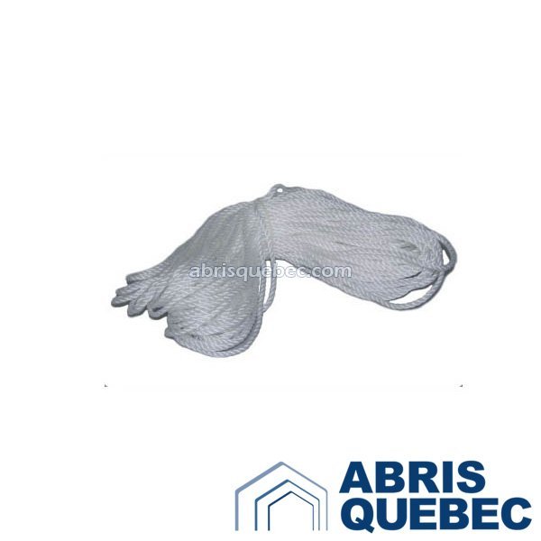 Corde pour abri d'auto | Polytwist en polypropylène 3/16"