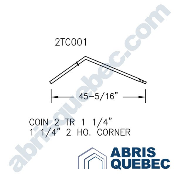 Pièce pour abri auto : 2TC001