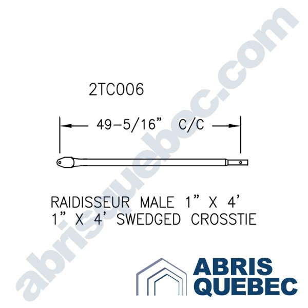 Pièce pour abri auto : 2TC006