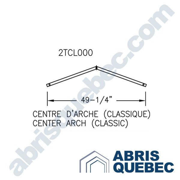 Pièce pour abri auto : 2TCL000