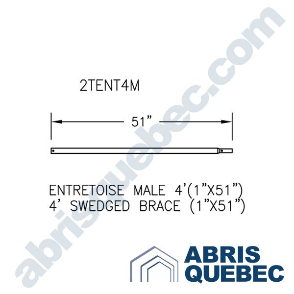 Pièce pour abri auto : 2TENT4M