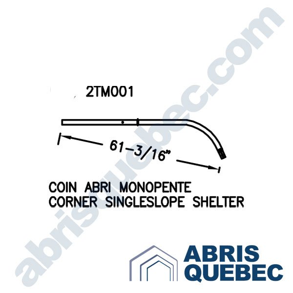 Pièce pour abri auto : 2TM001