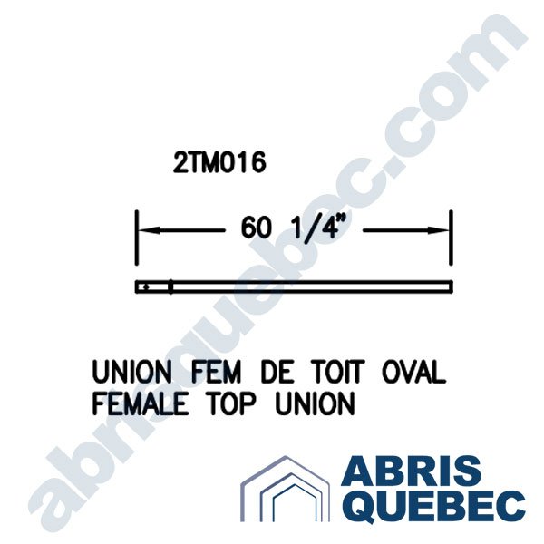 Pièce pour abri auto : 2TM016