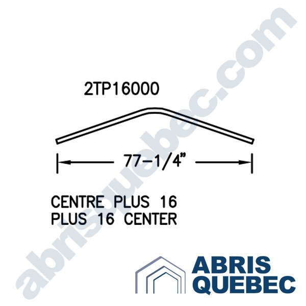 Pièce pour abri auto : 2TP16000