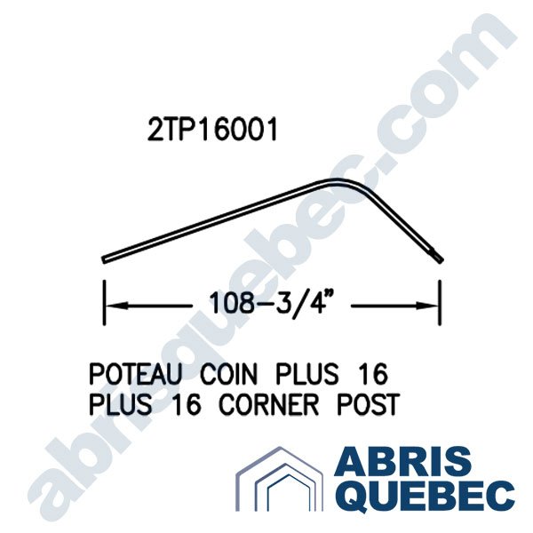 Pièce pour abri auto : 2TP16001
