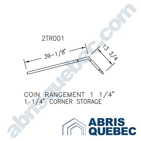 Pièce pour abri auto : 2TR001