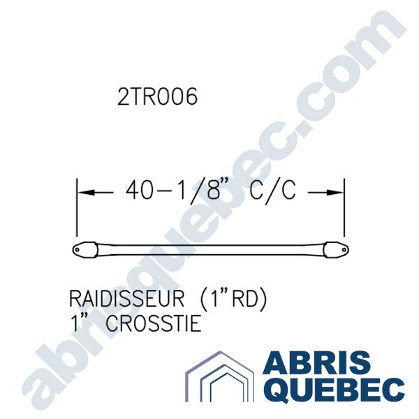 Pièce pour abri auto : 2TR006
