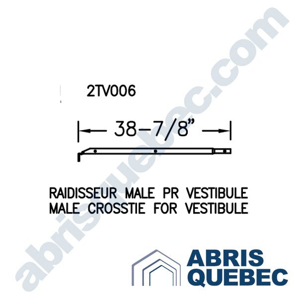 Pièce pour abri auto : 2TV006