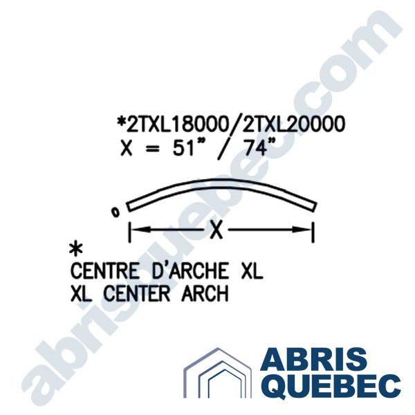 Pièce pour abri auto : 2TXL18000, 2TXL20000