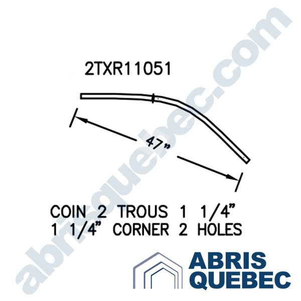 Pièce pour abri auto : 2TXR11051