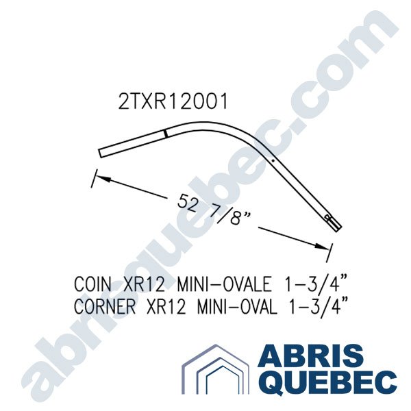Pièce pour abri auto : 2TXR12001