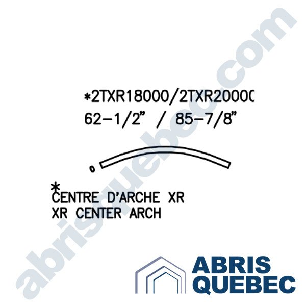 Pièce pour abri auto : 2TXR18000, 2TXR20000