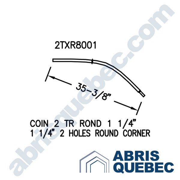 Pièce pour abri auto : 2TXR8001